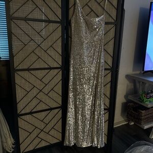 Silver dress